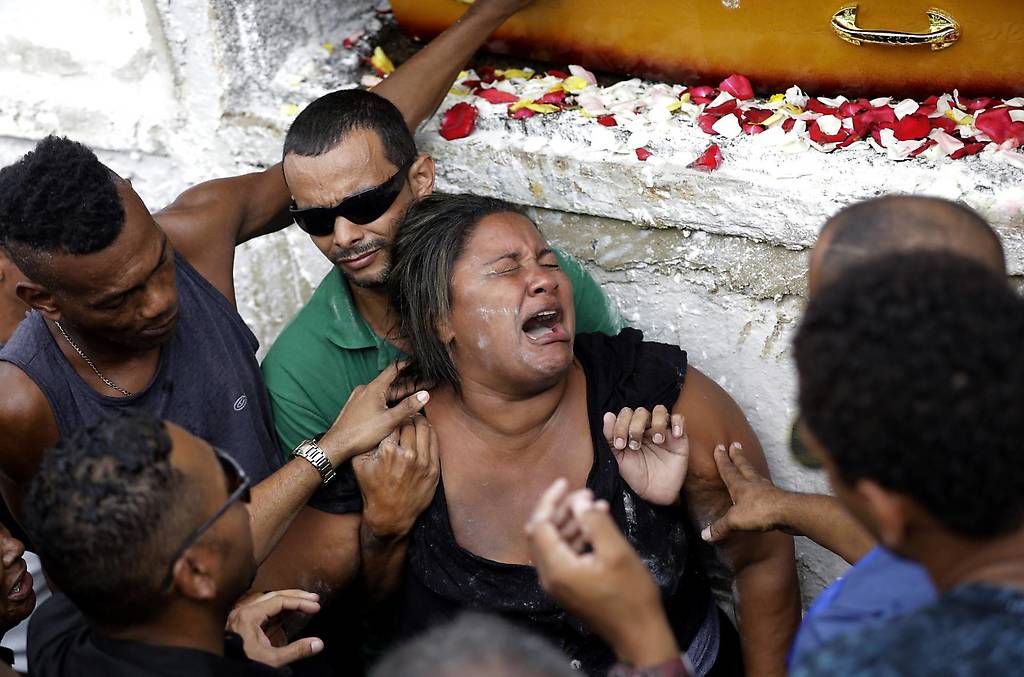 La viuda del músico asesinado por la policía militar en Río de Janeiro