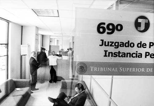 En 2012, 179 funcionarios del CJF tuvieron irregularidades en sus ingresos. La imagen corresponde al juzgado 69, en el penal de Santa Martha Acatitla.
