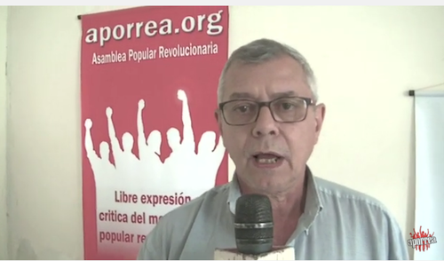 Gonzalo Gómez Freire cofundador y coordinador de Aporrea.org