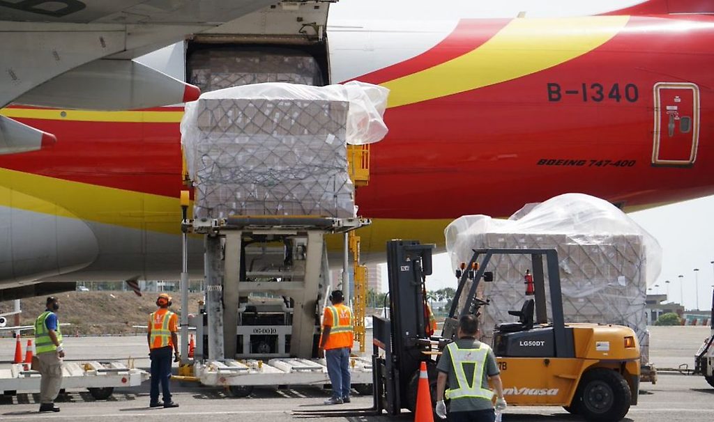 Esta es la 4ta entrega proveniente de Pekin con 269 toneladas de medicamentos y material quirúrgico, gracias a los acuerdos del Gobierno Bolivariano.