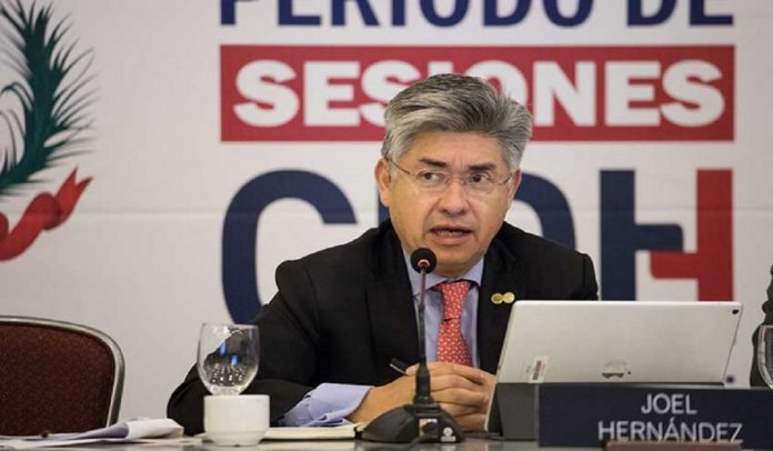 JoeL Hernández García relator de la CIDH