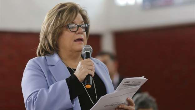 Gloria Borrero, ministra de Justicia de Colombia