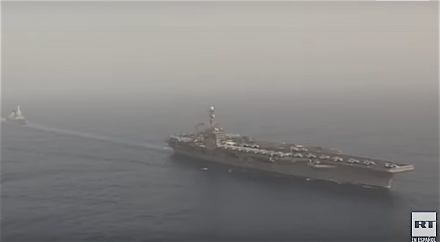 Despliegue de portaaviones de EEUU