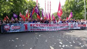 Trabajadores en España quieren un gobierno de izquierda