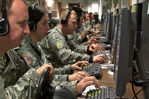 Miembros del Comando Cibernético de Estados Unidos.