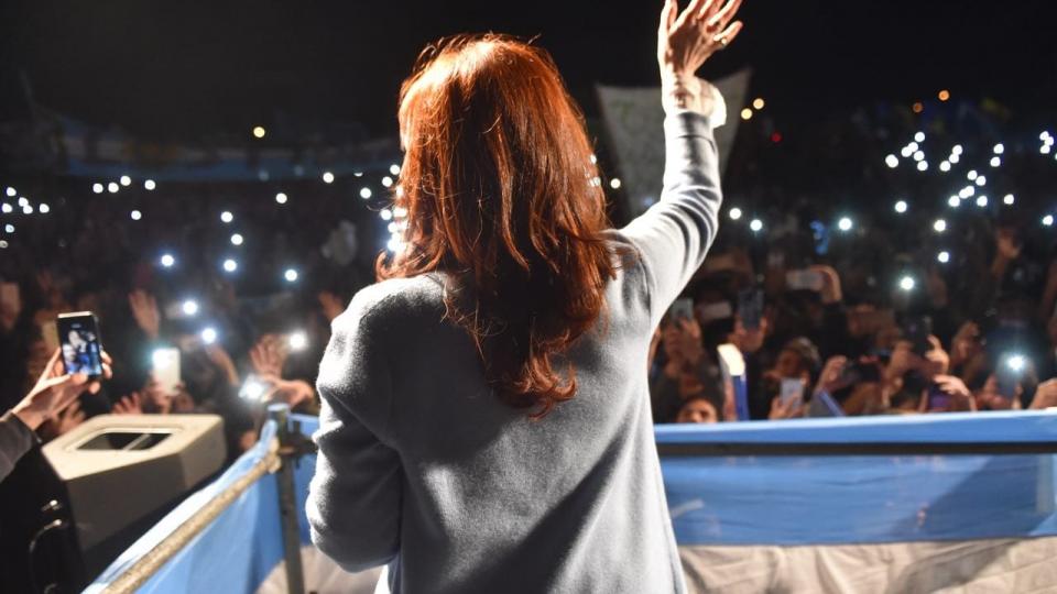 Cristina Fernández en Rosario, Argentina