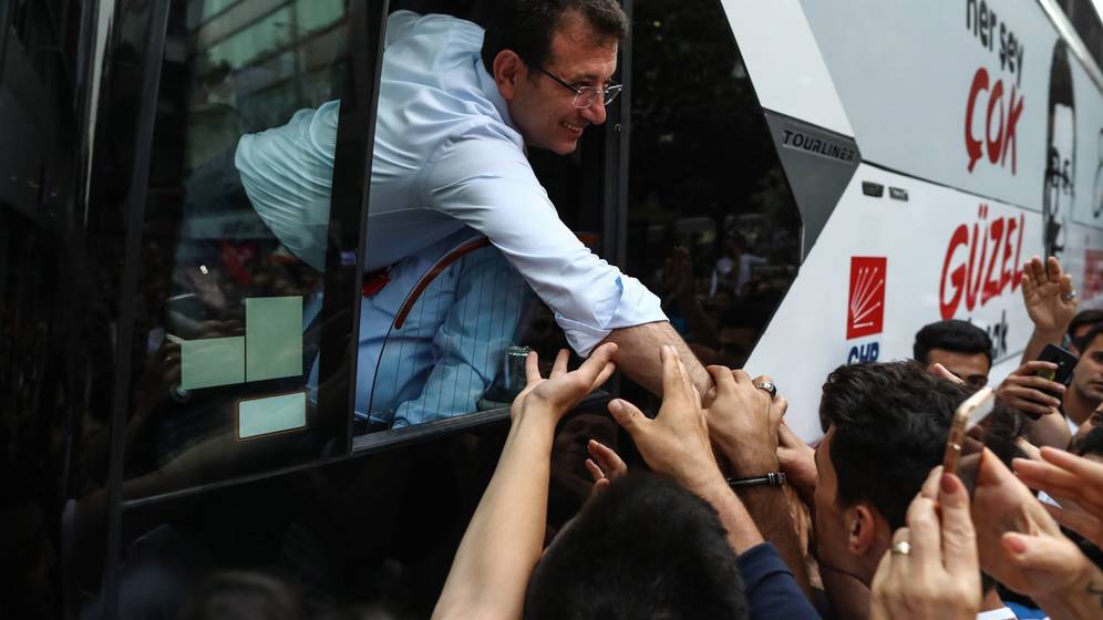 Ekrem Imamoglu, vencedor de las elecciones a alcalde de Estambul