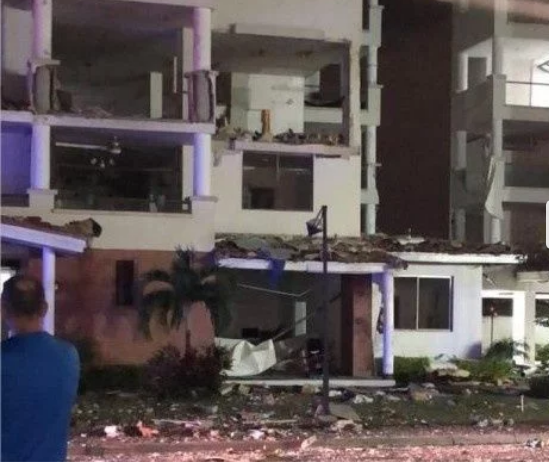 Explosión por gas en Panamá