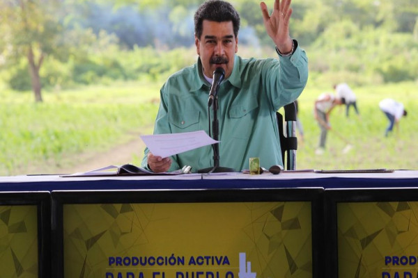El Jefe de Estado aseguró que el país producirá arroz, maíz, soya,  leche, carne, huevos y todo lo que necesita Venezuela.
