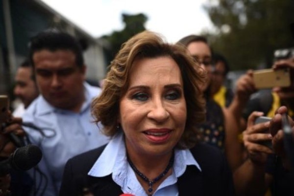 Sandra Torres del partido Unidad Nacional de la Esperanza 