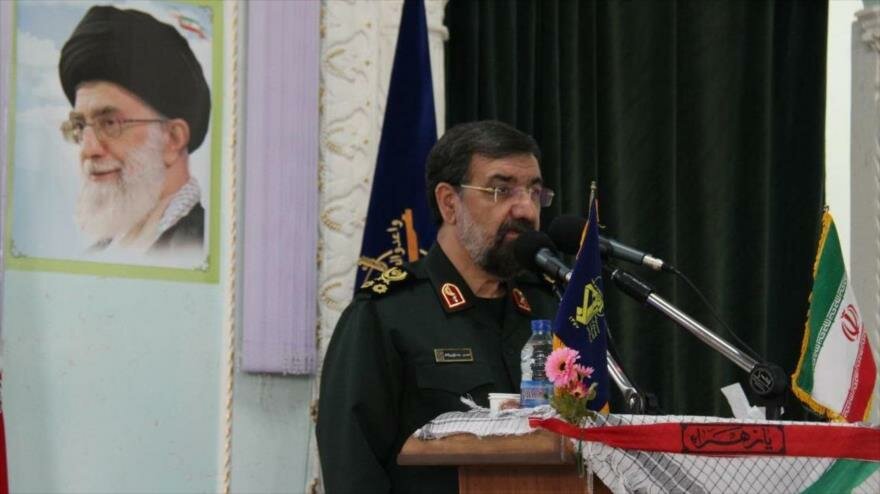 El secretario del Consejo del Discernimiento del Sistema de la República Islámica de Irán, Mohsen Rezai.