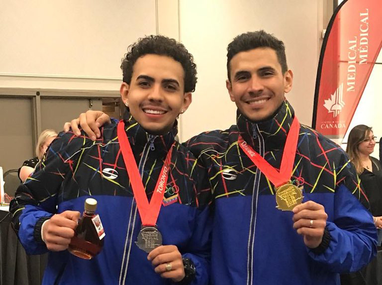 Hermanos Rubén y Jesús Limardo obtuvieron la medalla de oro y plata