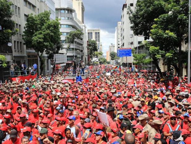 Marcha en Caracas en rechazo al informe Bachelet