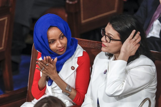 Las congresistas Ilhan Omar y Rashida Tlaib