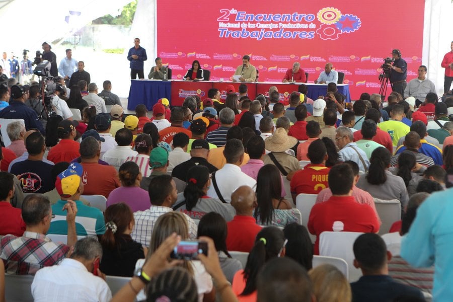Presidente Maduro en el 2º Encuentro con los Consejos Productivos de los Trabajadores
