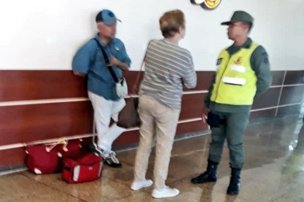 fue detenido un ciudadano venezolano (56 años).
