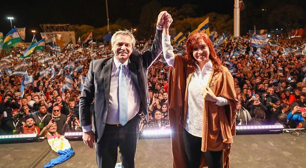 Dupla Fernández-Fernández se impuso en Argentina con el 47%