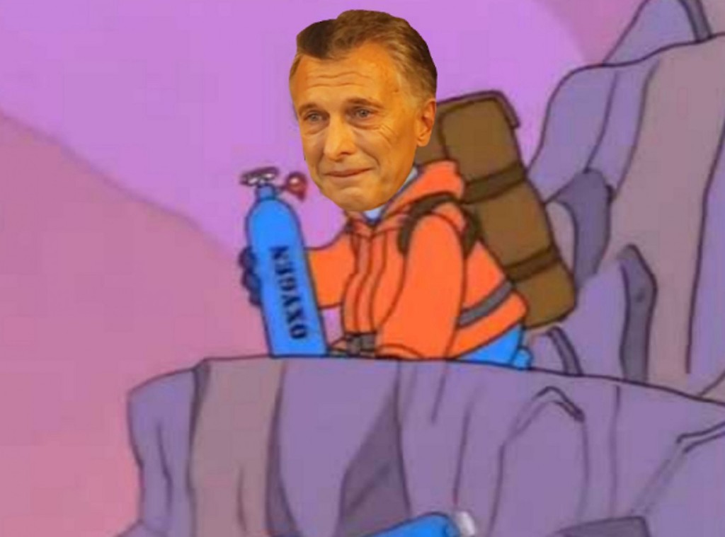Macri: "Lo que les pedí fue como escalar el Aconcagua".