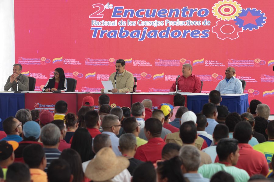 Presidente Maduro encabeza el 2º Encuentro con los Consejos Productivos de los Trabajadores