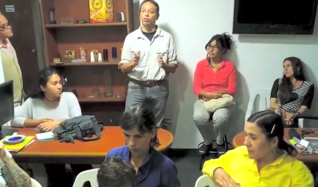 Participación del público en el foro sobre el estado del Sistema Eléctrico en Venezuela