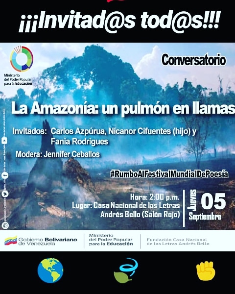 La Amazonia un pulmón en llamas