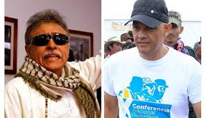 Seuxis Paucias Hernández, alias ‘Jesús Santrich’, y Hernán Darío Velásquez, conocido como ‘El Paisa’