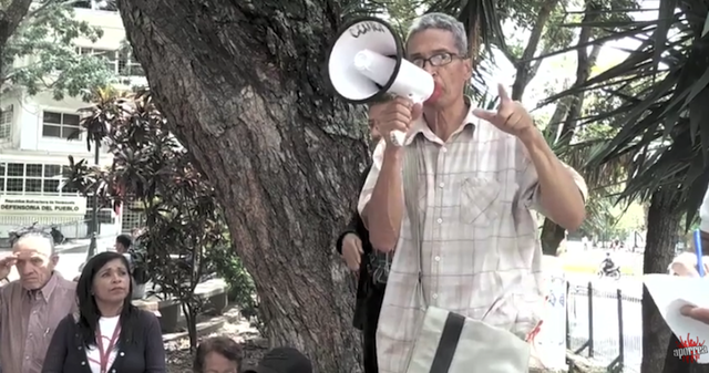 Luis Cano de pensionados, jubilados y sobrevivientes: 'Nuestra lucha es por nuestra sobrevivencia'