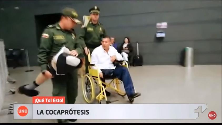 El candidato de Cambio Radical llevaba 7 kilos de cocaína en la prótesis de su pierna derecha