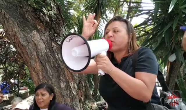 Zuleika Matamoros: el próximo martes 22 y 23 nosotros vamos a estar en paro, pero frente al ministerio de Educación, allí, reunidas en asamblea, escuchándonos, articulándonos y protestando