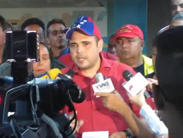 El constituyente y presidente del Sindicato de Trabajadores del Metro de Caracas, Ericson Alvarado.
