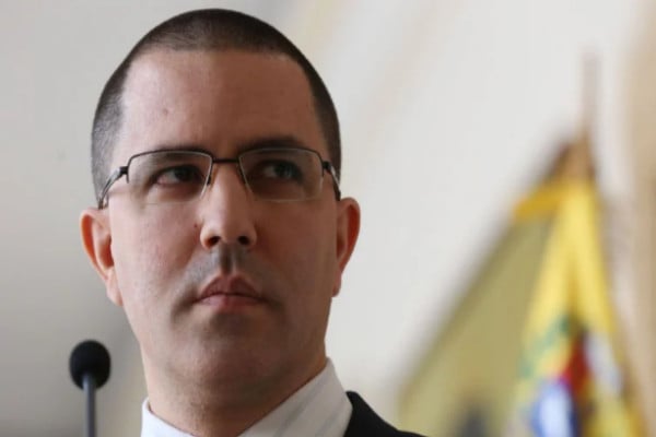 El Canciller de Venezuela, Jorge Arreaza