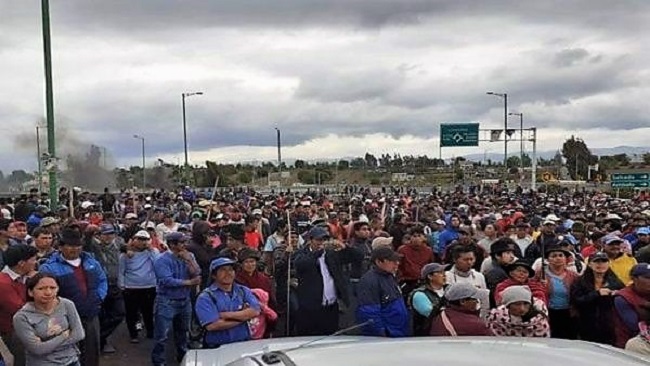 Intensas movilizaciones de indígenas y población ecuatoriana no cesan contra paquietazo y gobierno de Lenín Moreno