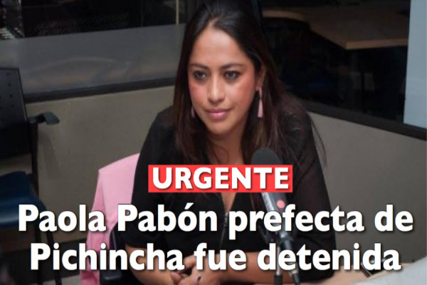 El Gobierno de Ecuador acusa a Pabon de ser una de una de las instigadores de las movilizaciones.