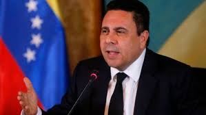 El embajador de Venezuela ante la Organización de las Naciones Unidas (ONU), Samuel Moncada