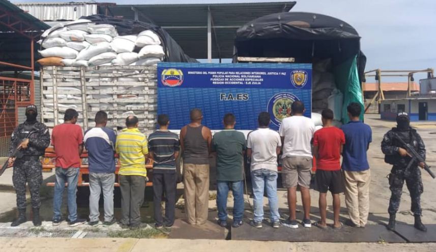 Incautados más de 41 mil kilos de material estratégico en Zulia y Bolívar