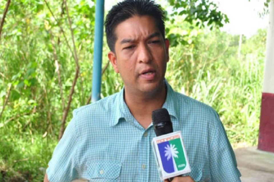 El alcalde de Caripito, Nelson Luis López