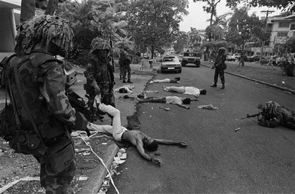 EEUU con una despiadada violencia hacia la población panameña