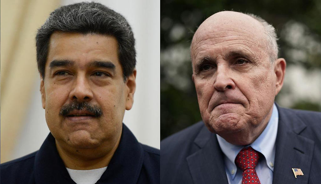 Rudolph Giuliani ha buscado que Maduro salga del poder pacíficamente, para abrir a Venezuela a lucrativos negocios para empresas de EE.UU.