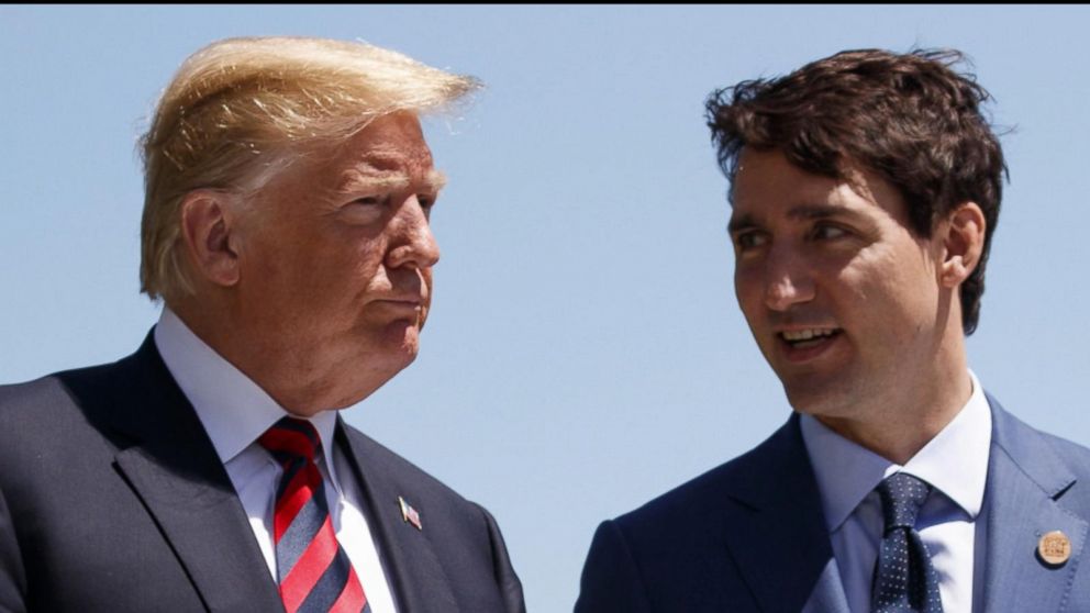 Donald Trump y Justin Trudeau-32