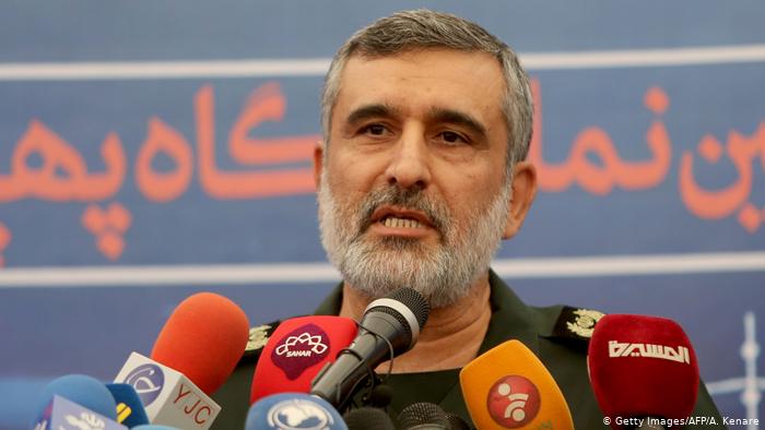 Amir Alí Hayizadeh, comandante de la Fuerza Aeroespacial de la Guardia Revolucionaria iraní