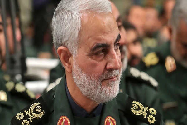 Qasem Soleimani, jefe de la Fuerza Quds de la Guardia Revolucionaria iraní.