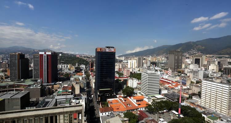 Cielo despejado, Centro de Caracas