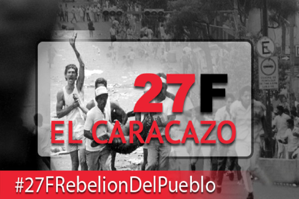 Conversatorio sobre El Caracazo: 27-F Vigencia de la Rebelión ?