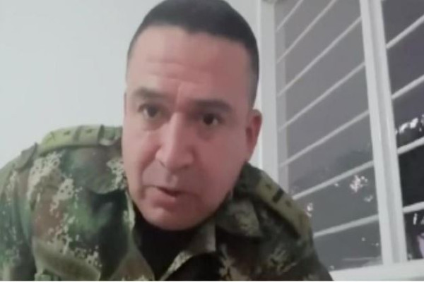 El coronel del Ejército colombiano Álvaro Amórtegui Gallego