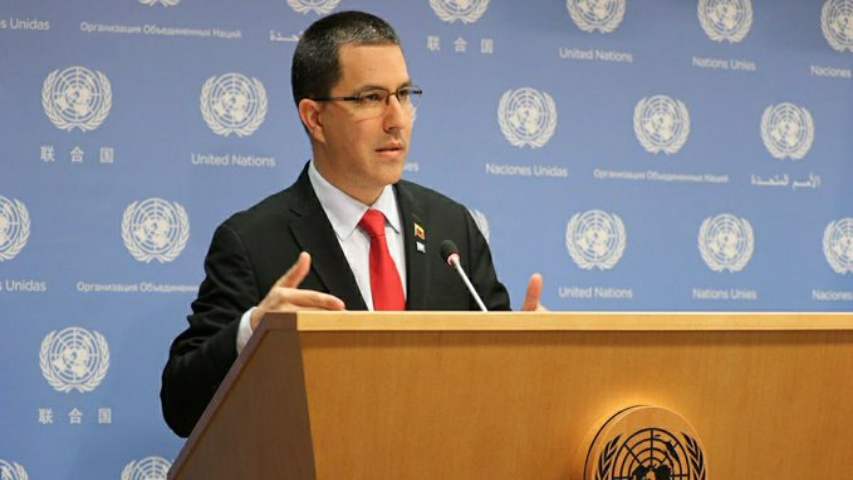 Canciller de Venezuela, Jorge Arreaza