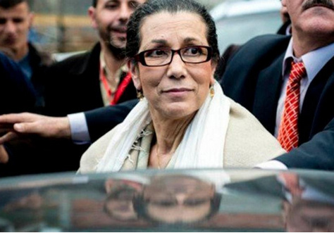 10 de febrero, la Secretaria General del Partido de los Trabajadores (PT), en Argelia, Luisa Hanune, sale de prisión