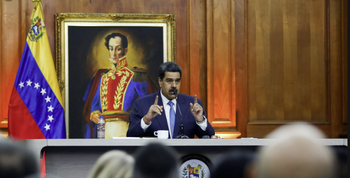 El presidente de la república, Nicolás Maduro