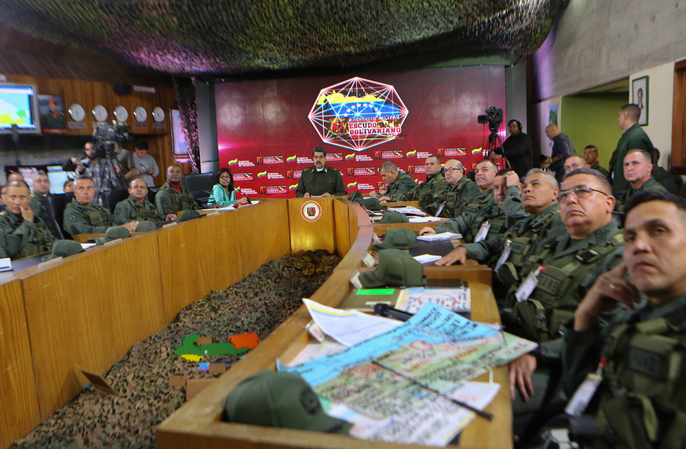 Presidente Maduro ofrece un balance de las operaciones militares "Escudo Bolivariano"
