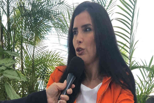 La ex-senadora Aída Merlano quien se encuentra detenida en Venezuela.