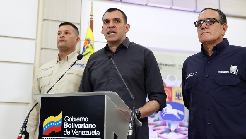 El ministro de Transporte de Venezuela, Hipólito Abreu